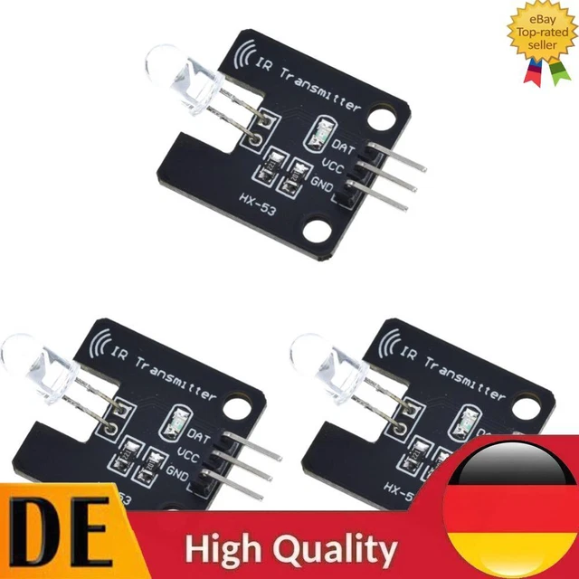 DIGITALES 38-KHZ-IR-INFRAROT-SENDERMODUL IR-SENSORMODUL für Arduino EUR ...