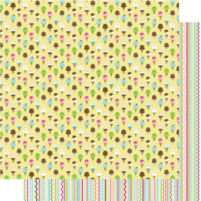 25 Pack My Candy Girl Double-Sided Cardstock 12"X12"-Stay Cool BBMY12-2372