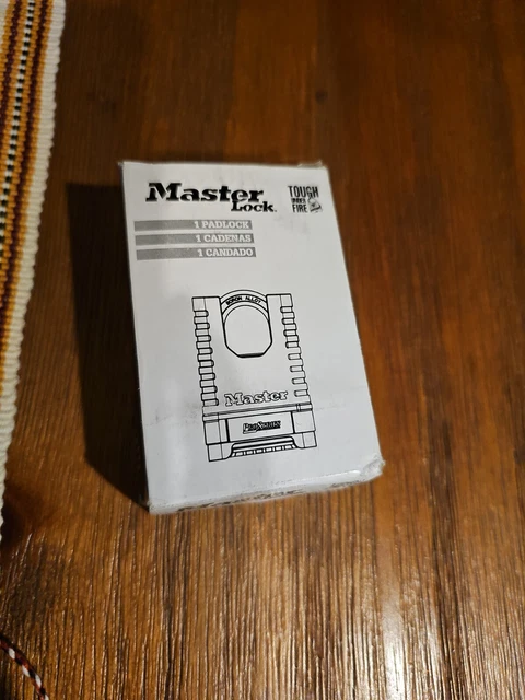 Master Lock 1177 Combination Padlock,Bottom,Brass