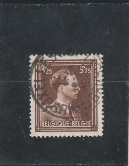 L5590 BELGIQUE timbre Y&T N° 645 de 1943 " Léopold III " Oblitéré