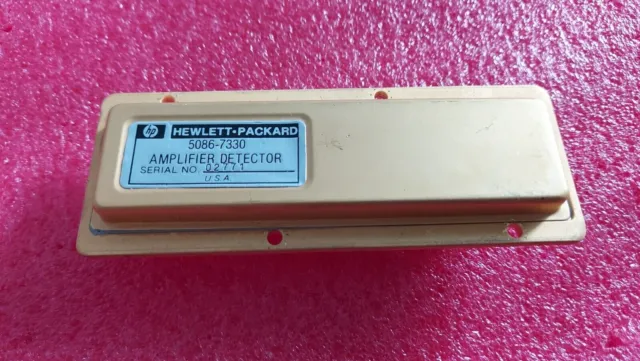 Détecteur d'amplificateur HP5086-7330, extrait de la génération de suivi...