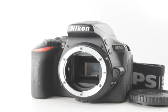 [Near Mint] Nikon D5500 24.2MP Digital SLR Camera Black Shutter Count: 76424