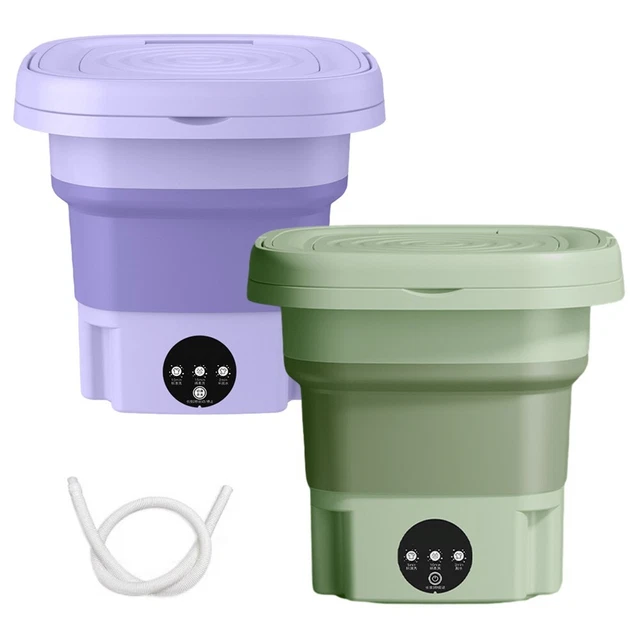 Longrunsail Mini Lave-Linge Pliable - 0.8kg - Économique Et Portable - Pour Sous-vêtements Et Vêtements Bébé