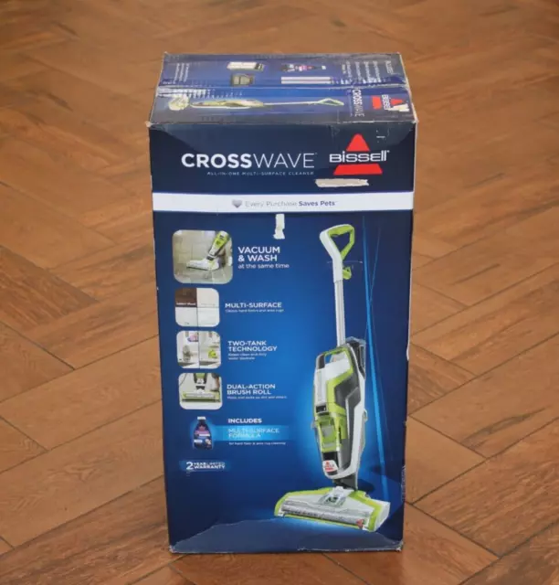 (MA2) Bissell CrossWave Floor and Area Rug Cleaner, Wet-Dry Vacuum - MODEL 1785