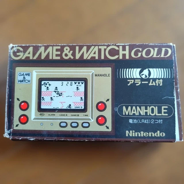 NINTENDO GAME & Watch Manhole MH-06 LCD superposición gráfica