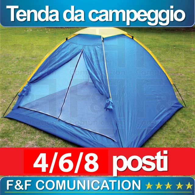 AYNEFY Tente de camping 6 places Canada avec sac de