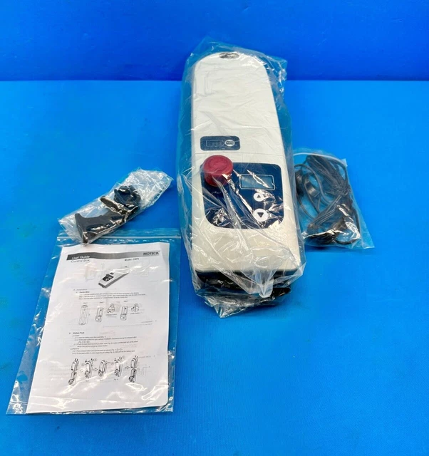 Caja de batería y controlador Moteck CBP3 para elevador o polipastos Moteck Hoyer