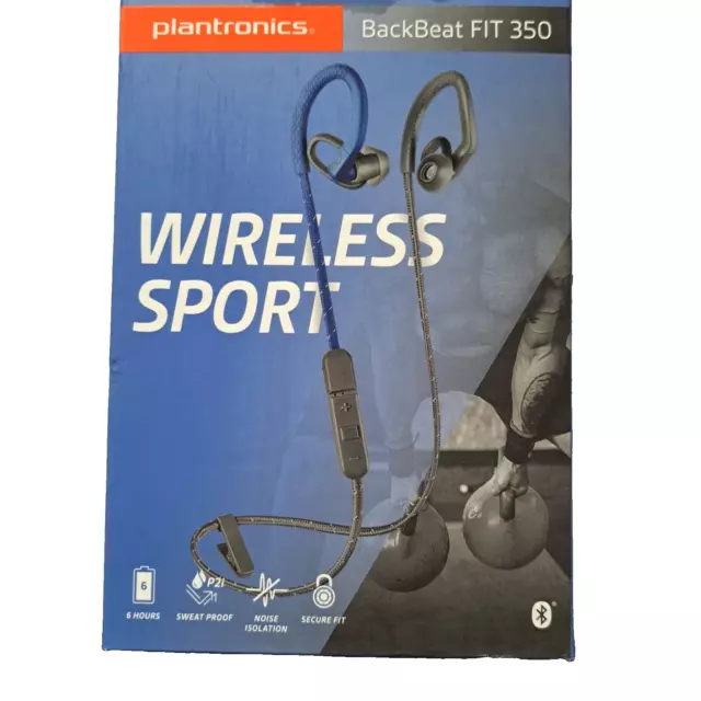 Plantronics BackBeat FIT 350 Bluetooth In-Ear-Kopfhörer - Schwarz