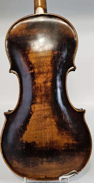 Old Antique Violin 4/4 Size Maker Kloz In Mittenwald Old Antique Violin 4/4 Size Maker Kloz In Mittenwald