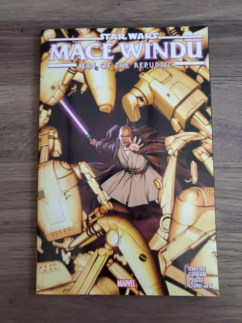 NEW RARE Star Wars Jedi of the Republic Mace Windu TPB Marvel 2018 Graphic Novel