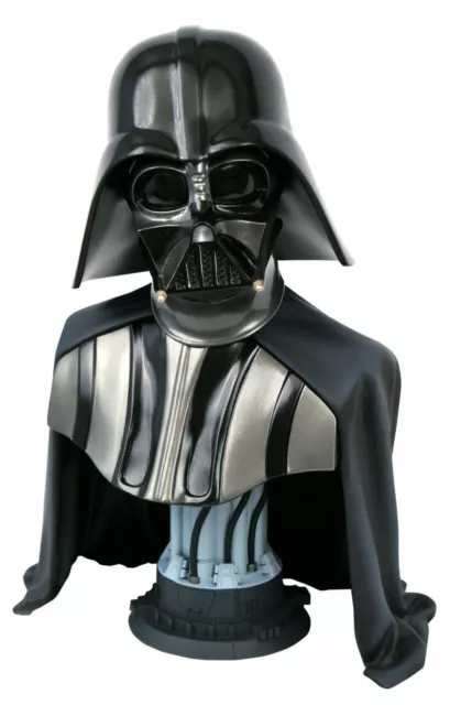 STAR WARS DARTH VADER BUST 25CM Scale 1:2 Diamond Select Legends 3D Limited