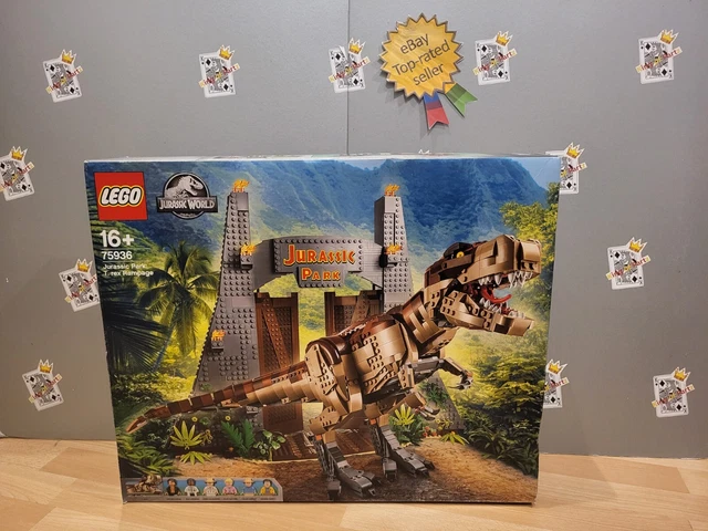 LEGO JURASSIC WORLD 75936 Jurassic Park T Rex Rampage New And Sealed £ ...