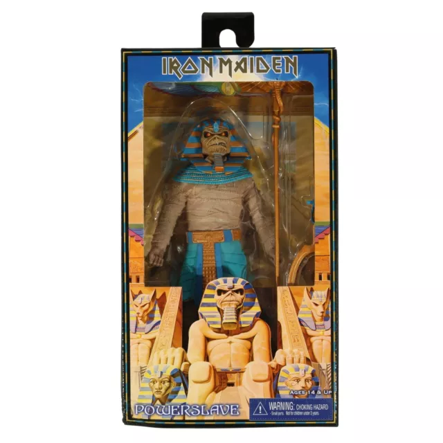 NECA - Iron Maiden PowerSlave Eddie (Pharao) - MOC / MISB