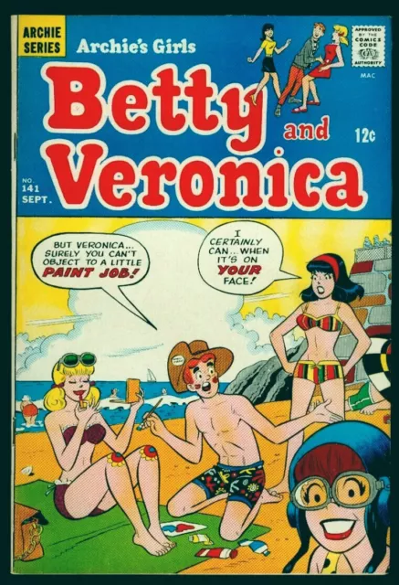 Archie Comics Archie's Girls BETTY And VERONICA #141 FN/VFN 7.0