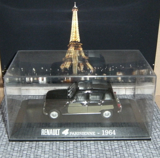 Renault 4 Parisienne 1964 Noire 1:43 IXO UNIVERSAL HOBBIES pour M6 interactions