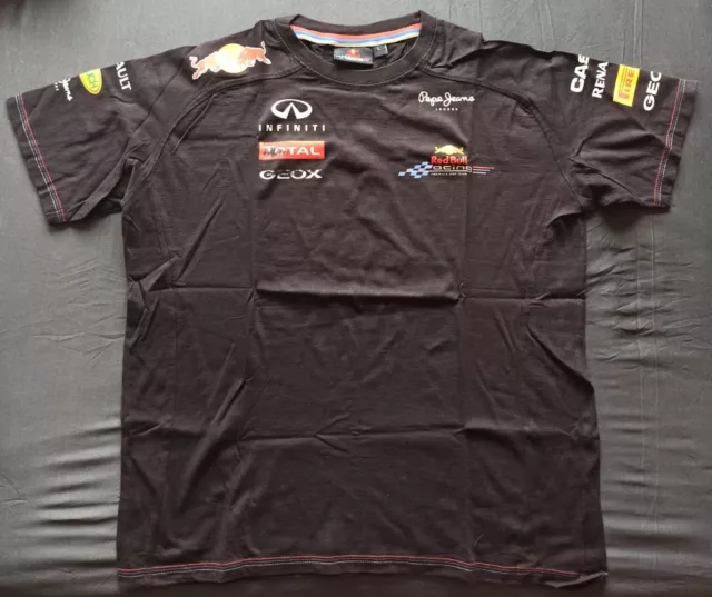 Nostalgie Tankstelle: "Total" Original Race-Shirt BLUE  + OVP - getragen