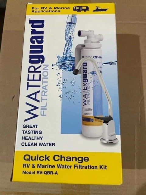 Sink Filter Kit With Faucet, Shurflo Fresh Water Filter Kit Plus extra Filter