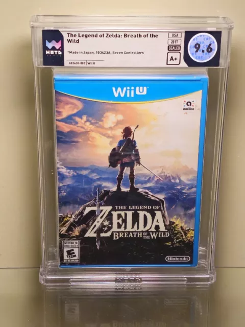 Zelda: Breath of the Wild Wii U SEALED (7 Controller Misprint) WATA 9.8 A+