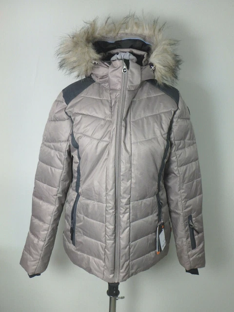 Icepeak #39788 Cindy Skijacke Ski Alpin Snowboard Winter Jacke Damen Gr 42 Beige