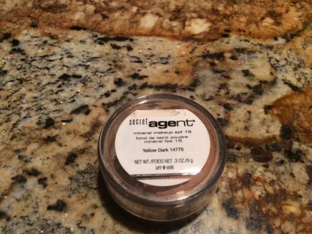 BeautiControl Secret Agent Mineral Makeup SPF 15 Yellow Dark Foundation