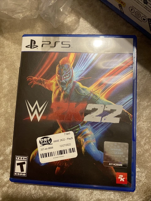 Jeu WWE 2K22 – PlayStation 5 – Neuf Sous Blister – Version Française