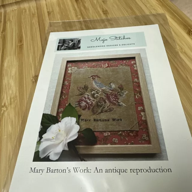 BN Mojo Stitches Mary Barton’s Work Cross Stitch Chart