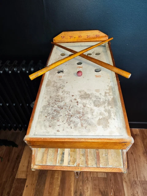 Billard Russe De Café Années 1900 – Avec Monnayeur D'origine