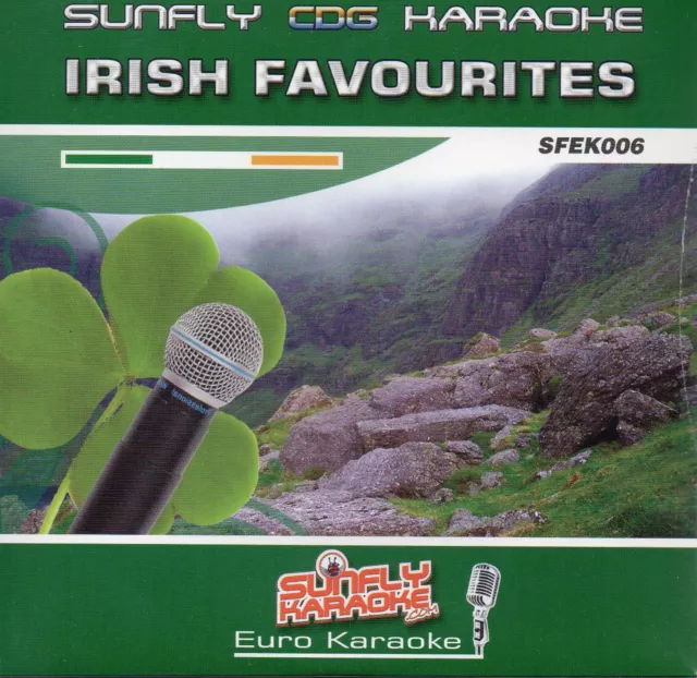 Sunfly Karaoke - Irish Favourites (SFEK006) St Patricks Day Karaoke