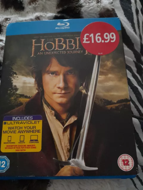 The Hobbit - An Unexpected Journey Blu-ray (2013) plus slip