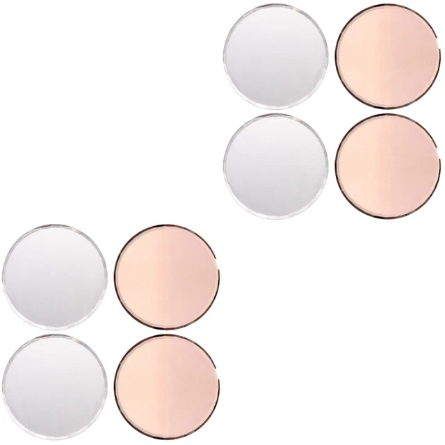 18 Tavolozze Mixing Tonde In Acciaio Inox - Per Trucco, Pittura, Acquerelli - Foto 10