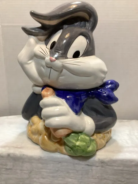 VINTAGE 1993 BUGS BUNNY Looney Tunes Cookie Jar Warner Bros