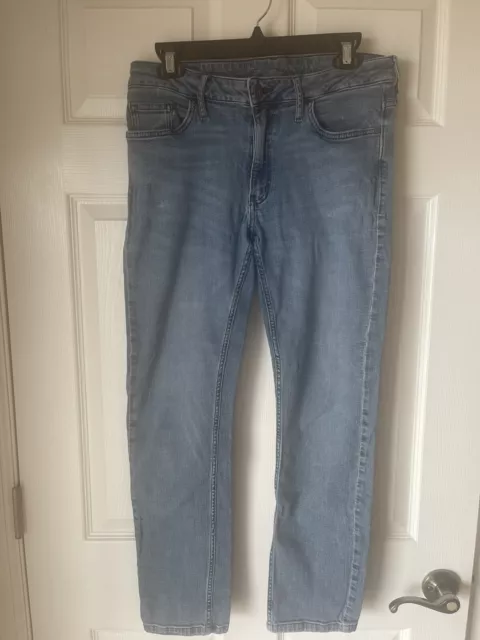 Calvin Klein Womens Size 8 Mid Rise Slim Boyfriend Denim Jeans