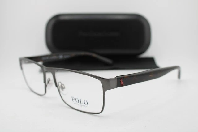 RALPH LAUREN POLO Eyeglasses PH1117 9157 Gunmetal/Black Half  display picture 3