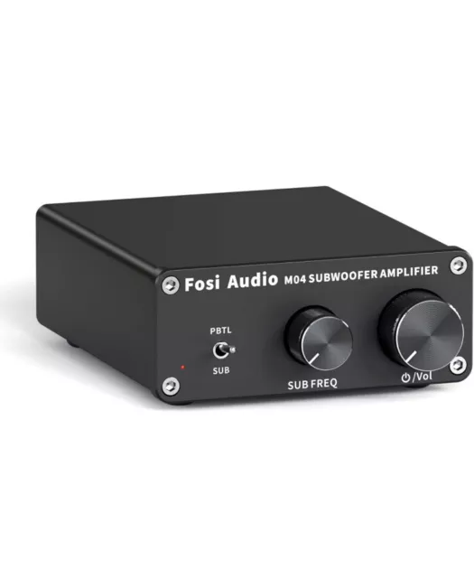 Fosi Audio T3 Bluetooth 5.0 Hybrid Stereo Tube Amp Class AB