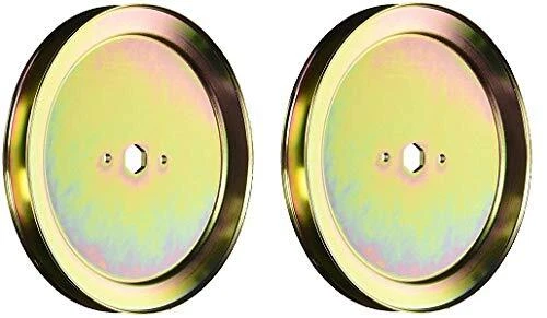 Puleggia UC23728 Puleggia Mandrino Per Tosaerba John Deere 102, D100, X105, X145 E Scotts, Sabre - Ricambio GX20367 Molla Testina Decespugliatore