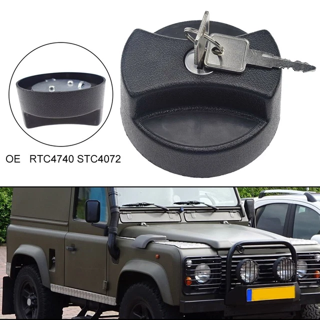 Cover tappo carburante bloccabile design elegante per Land Rover Defender 90 110 130