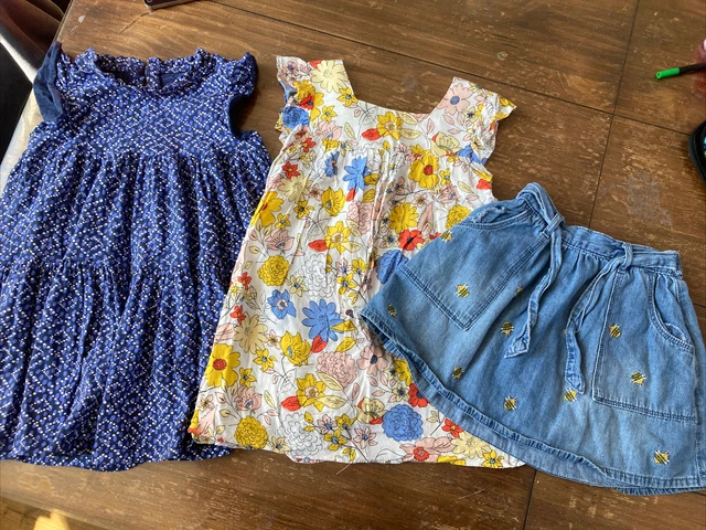 Gonna In Denim Next & Nutmeg Ragazze Next & Nutmeg 3-4 Anni Next Bee