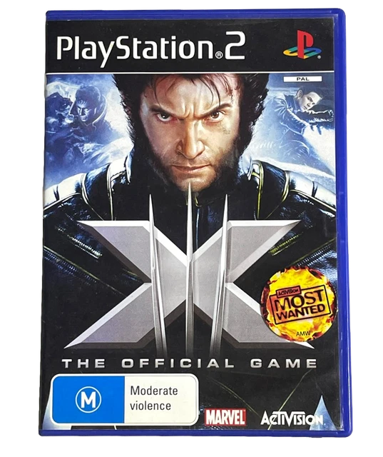 X Machine Game X-MEN THE OFFICIAL Game PS2 PAL *Complete* $14.90 - PicClick AU