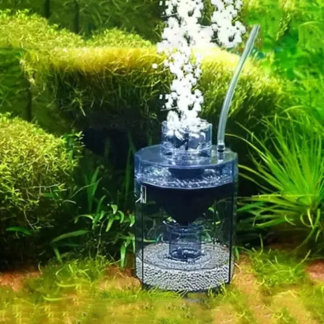 Automatic Fish Poop Collector Plastic Fish Poop Suction Separator  Fish Tank