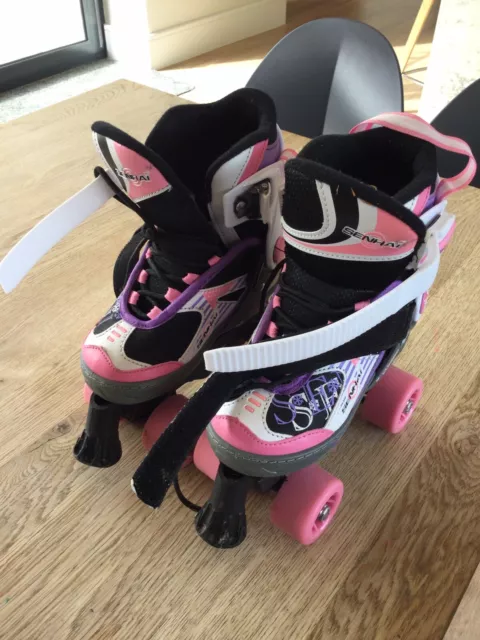 Senhai Roller Skates, Size S ( 33-36 ) - Pink