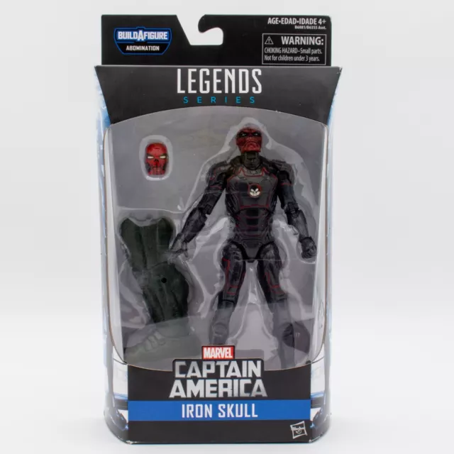 Marvel Legends IRON SKULL Captain America ABOMINATION BAF Hasbro 2015 NIB