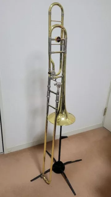 Yamaha YSL-882O Trombone Xeno Yellow Brass w/Case Japan free＆fast shipping