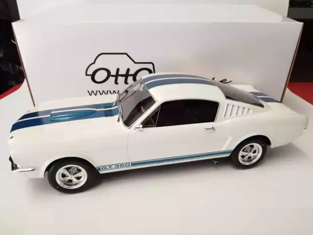 Ottomobile Otto Ford Mustang Shelby GT350 white 1/12 G064