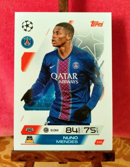 TOPPS NOW UCL 2025/2026 - Card 002 - Nuno Mendes - Paris Saint-Germain EUR 6,99 - DE