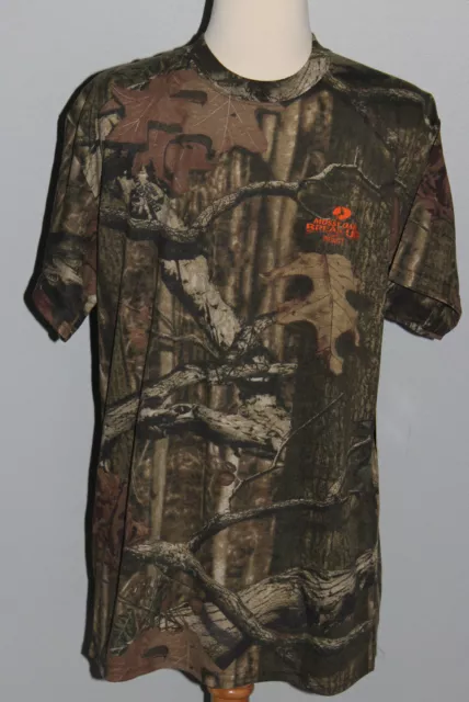 New MOSSY OAK Break-Up Infinity Shirt Mens Short Sleeve T-Shirt M L XL 2XL 3XL