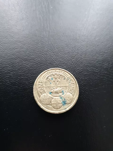 One Pound £1 Coin Capital City/Cities BELFAST 2010 Circulated