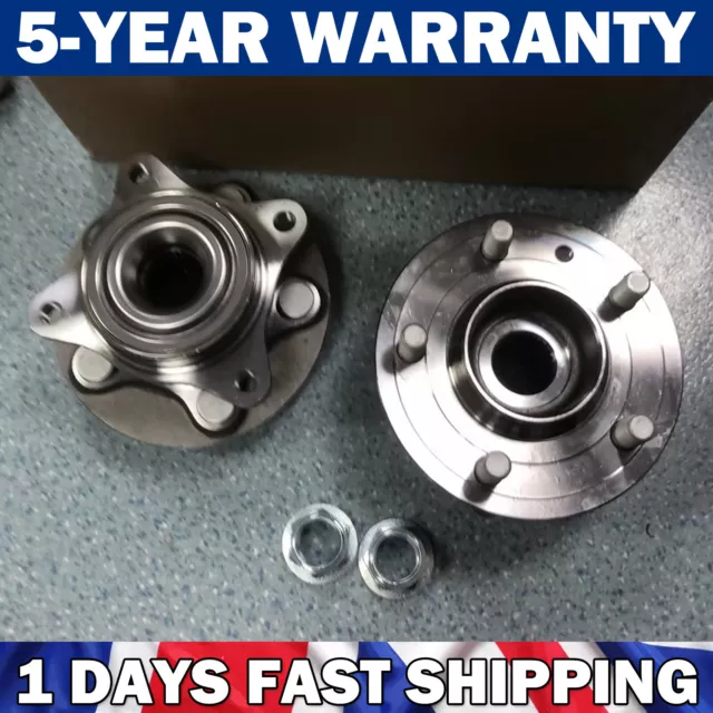 2x FRONT WHEEL BEARING HUB FOR LAND ROVER DISCOVERY 3 & 4 RANGE ROVER SPORT PAIR