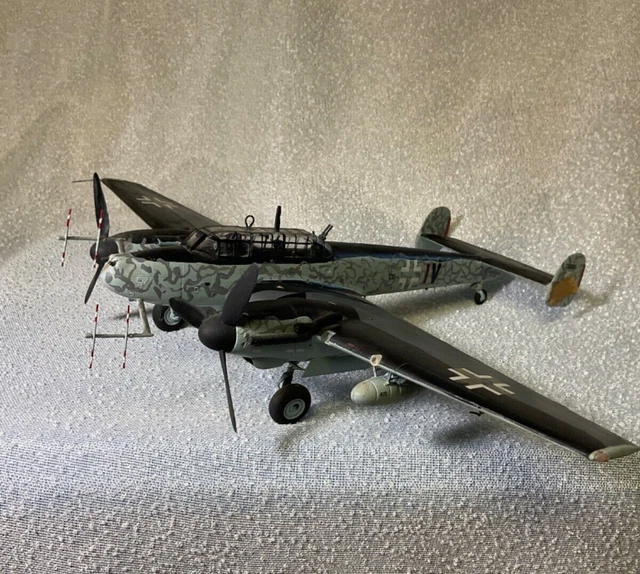 PRO BUILT 1/48 MESSERSCHMITT Bf-110G-4/R3 NIGHTFIGHTER WW2 GERMAN ...