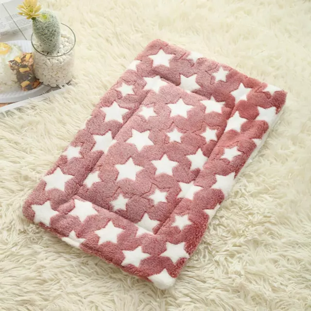 Flannel Thickened Dog Mat Soft Pet Sleeping Blanket for Small Medium Large  L2G8 3