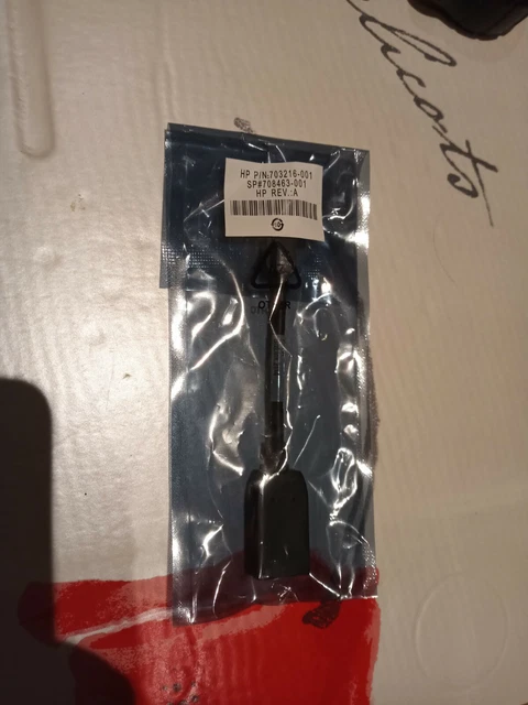 Adaptateur HP Mini DisplayPort Mâle Vers DisplayPort Femelle – 14cm – Neuf